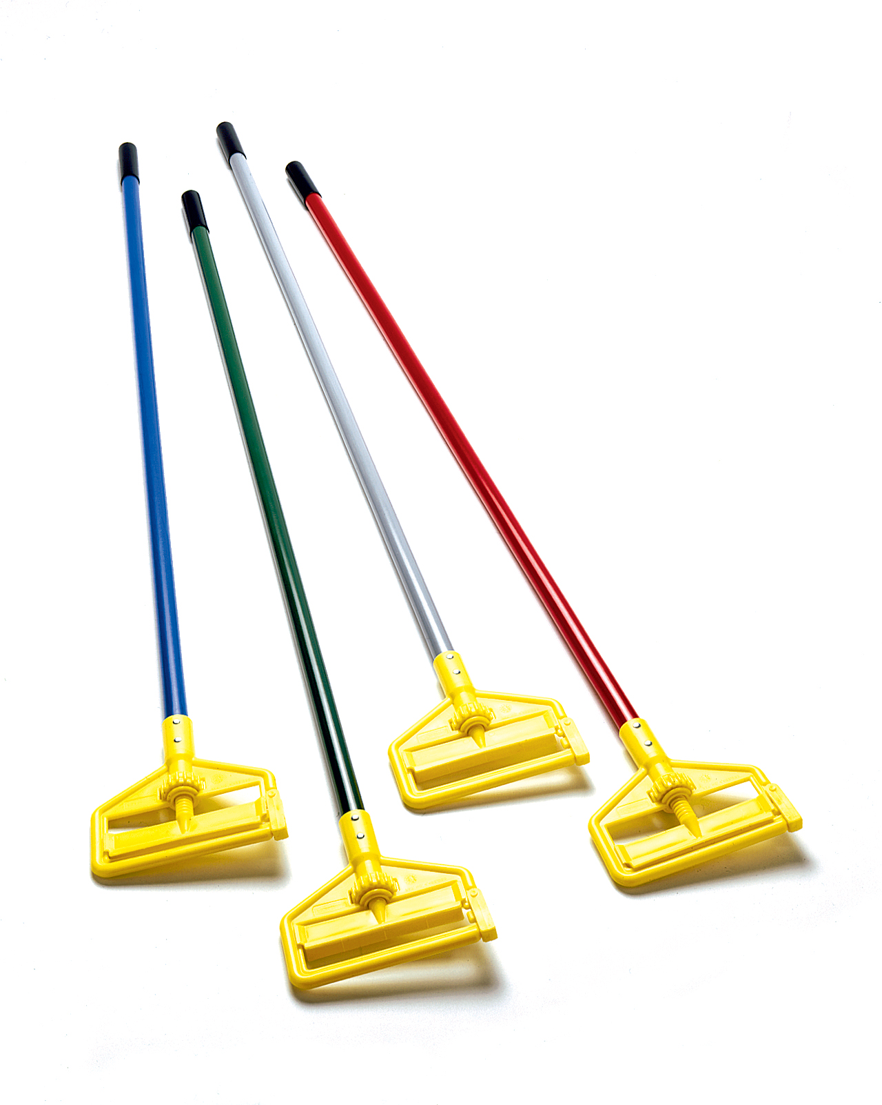 Mop Handle and Platic Mop Clip