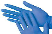 Blue Nitrile Gloves